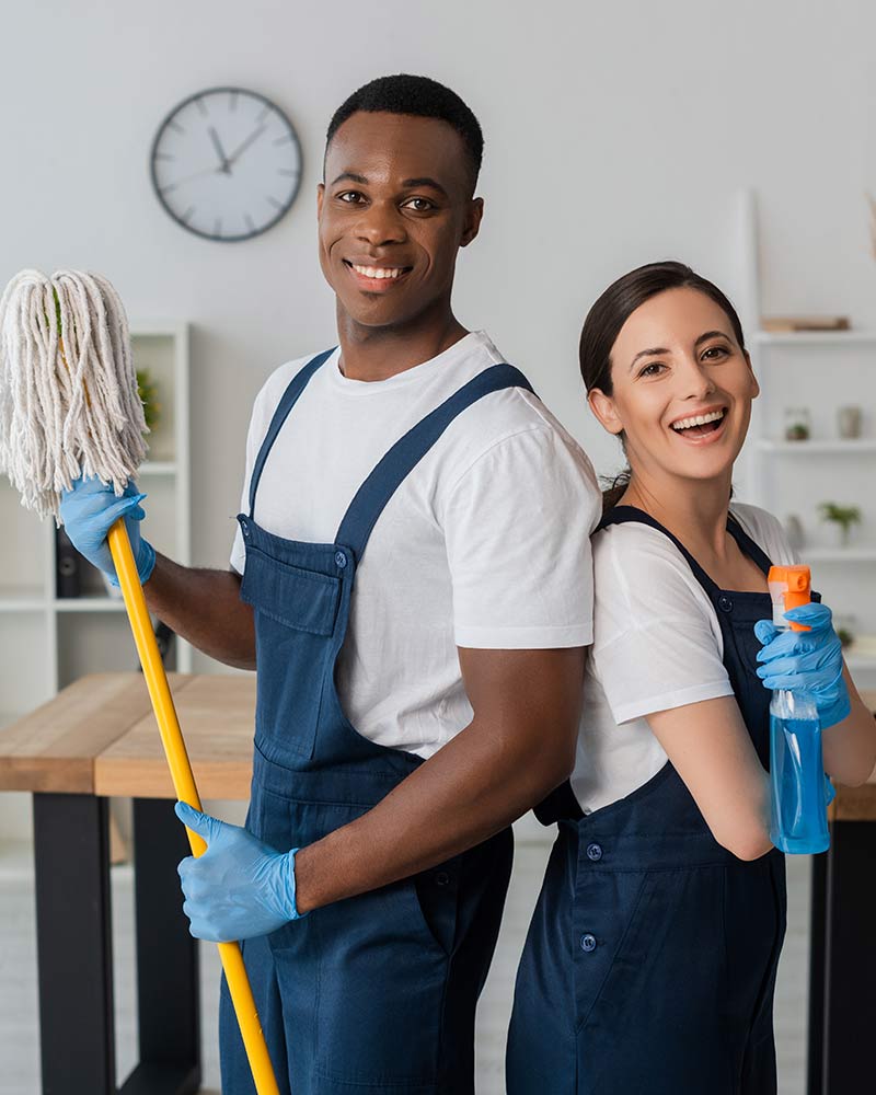 Sanus Mundus professional cleaning team