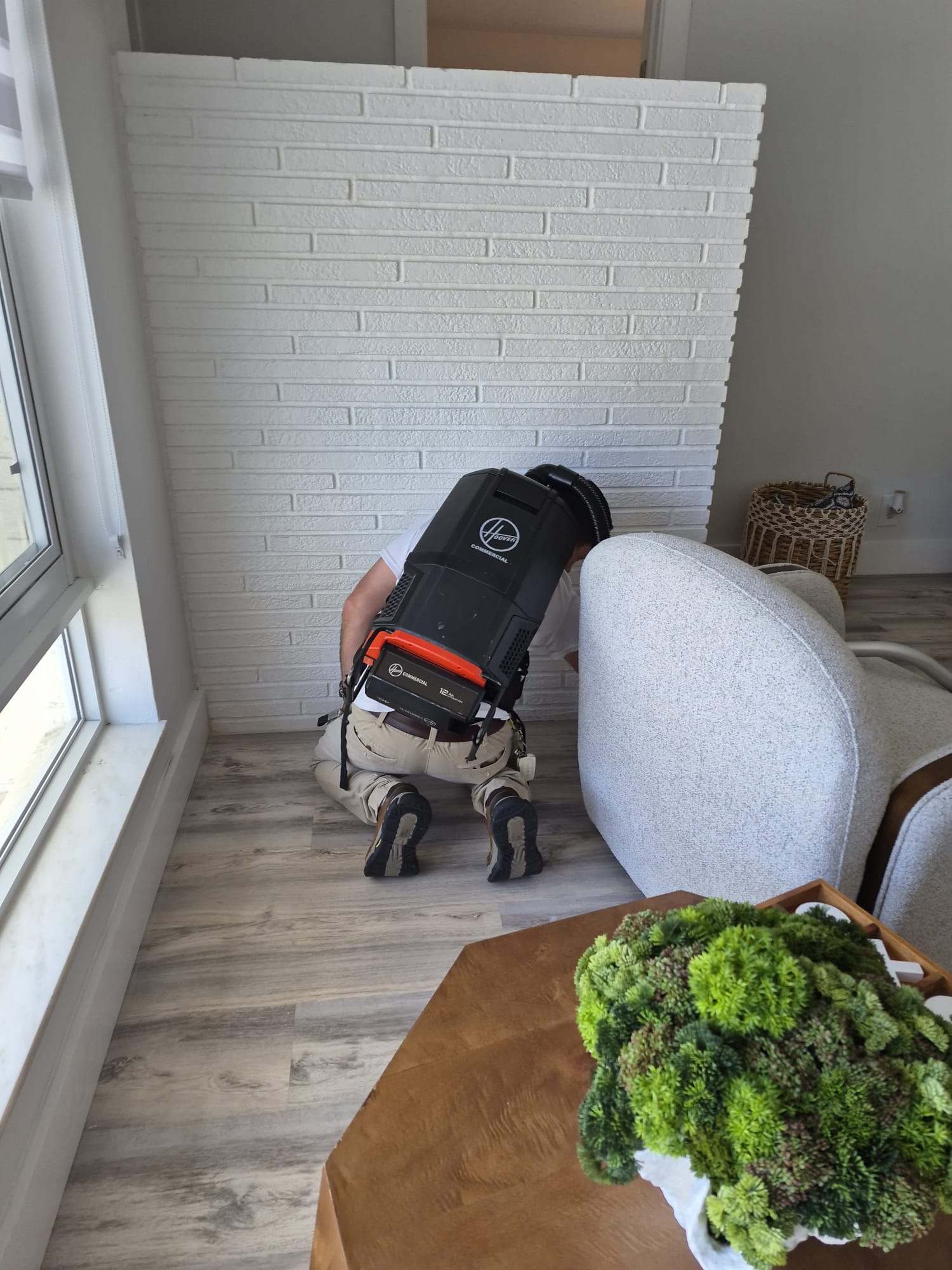 Regular maintenance cleaning service