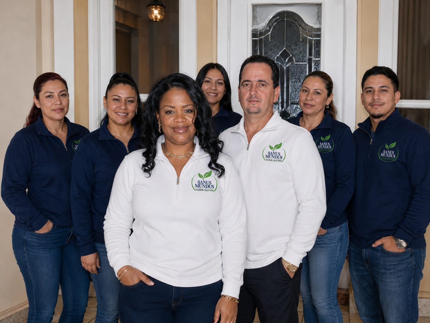 Sanus Mundus window cleaning team